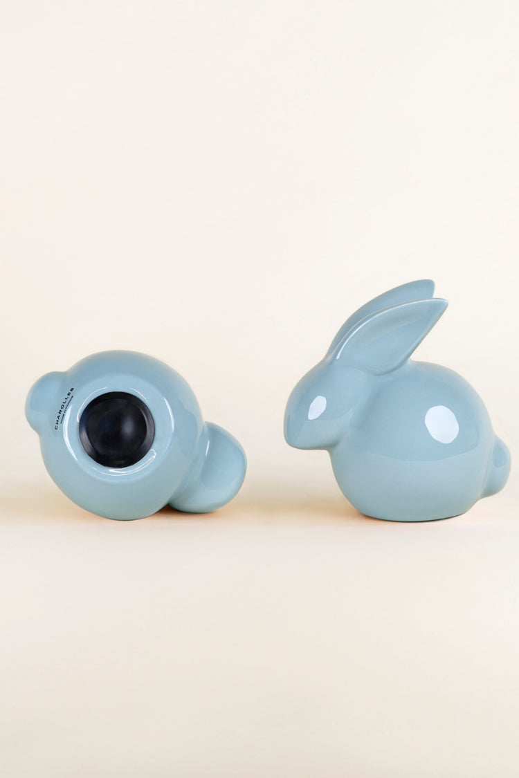 Lapin tirelire en céramique