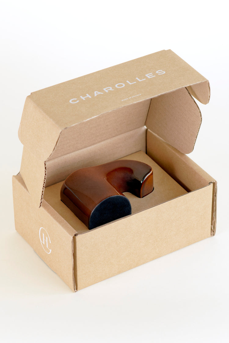 Bougeoir Archet avec bougies flambeaux Charolles